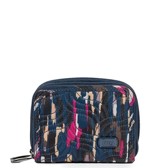 Lug Splits Compact RFID Wallet - Riverwalk Navy, LIKE NEW โจDISCONTINUED!โจ - Picture 8 of 8